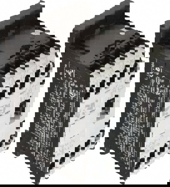 IEC Contactor: 3 Poles, 8.8 A Load Amps-Inductive, 20 A Load Amps-Resistive, NO